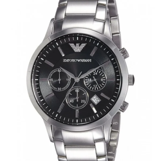 Montre Emporio Armani chronographe en acier inoxydable 3