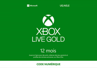 Abonnement Xbox 12 Mois