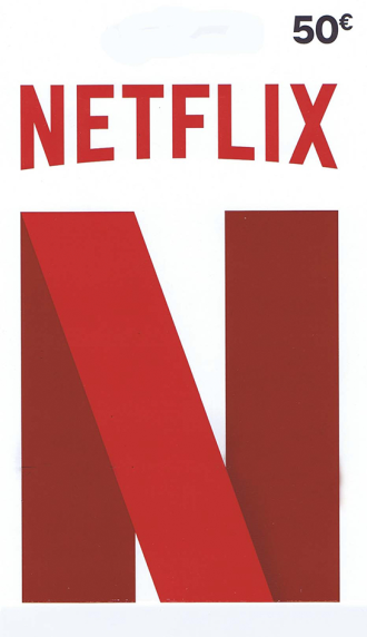Carte Abonnement Netflix 50 Euros
