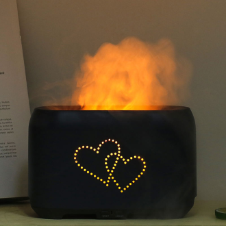 Diffuseur d'Huiles Essentielles 2025 – Profitez d'une ambiance relaxante avec un design moderne, une brume apaisante, et un effet flamme 3D. Idéal pour parfumer et humidifier votre espace !
