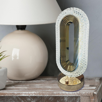 Lampe Dhanuom – Lampe tactile rechargeable avec 3 couleurs et 3 niveaux de luminosité 2