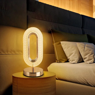 Lampe Dhanuom – Lampe tactile rechargeable avec 3 couleurs et 3 niveaux de luminosité